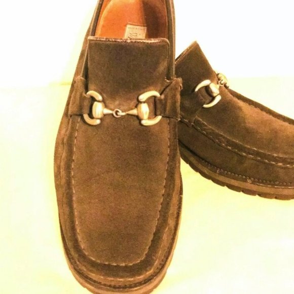 Horse Bit Shoes Wilkes Bashford Barrett Suede - Picture 2 of 9